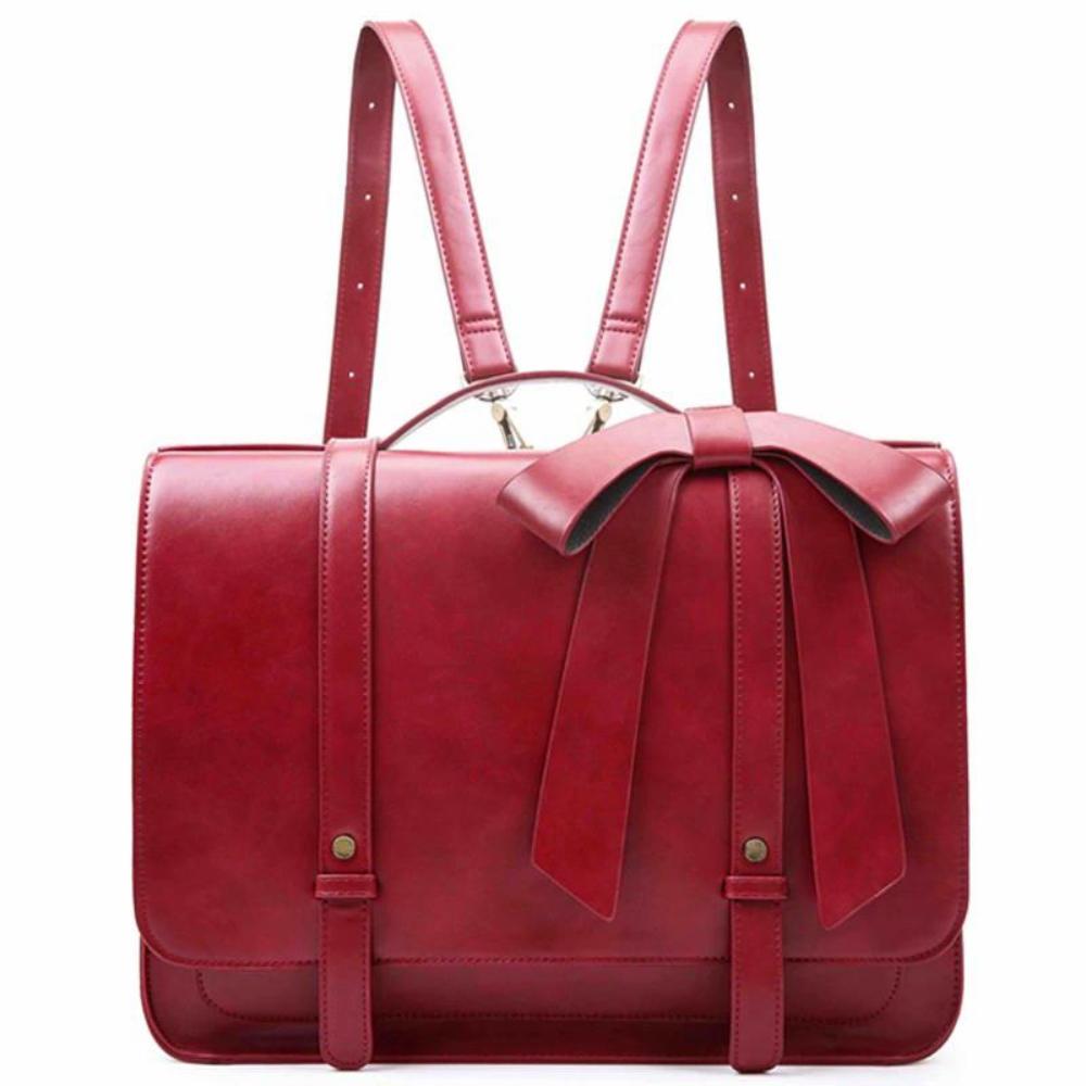 Knoten | Sac Retro Twist en Blu-Rosa