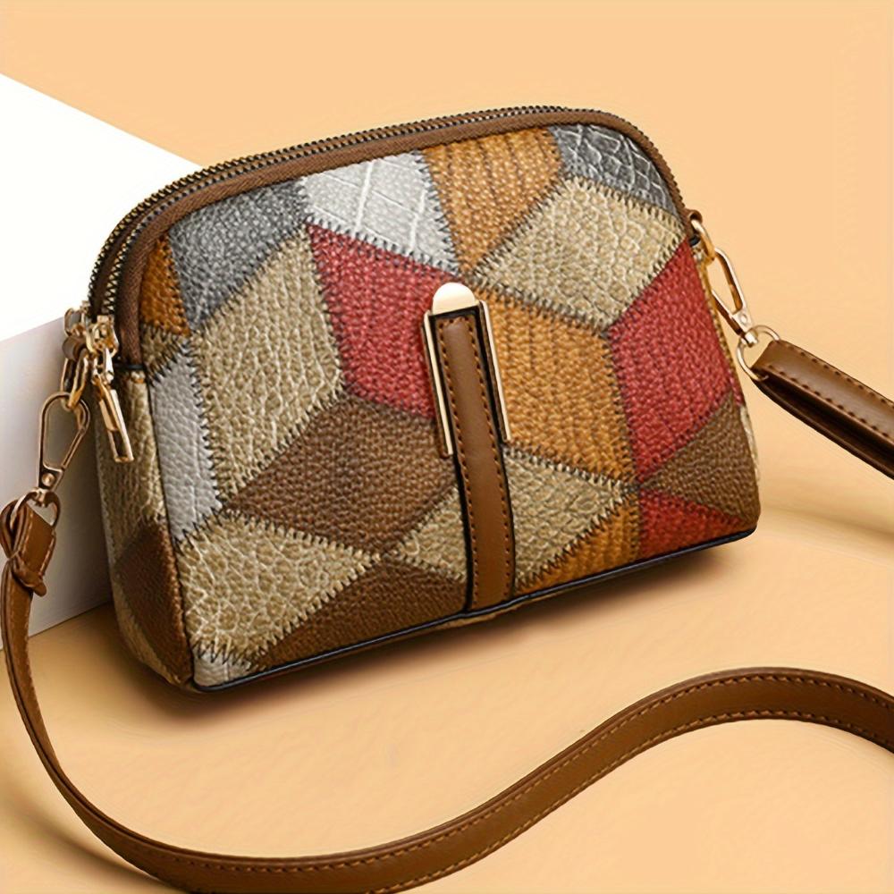 Clio | Mini Sac à Bandoulière Patchwork