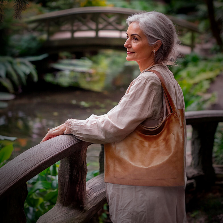 Ringelblume | Sac à Main de Luxe Exquis en Matériau Doux