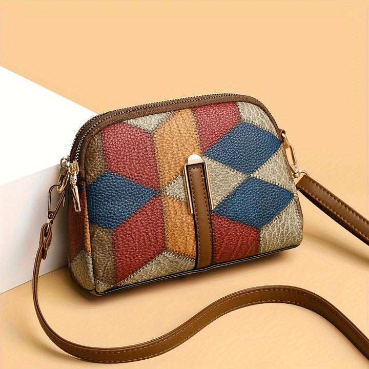 Clio | Mini Sac à Bandoulière Patchwork