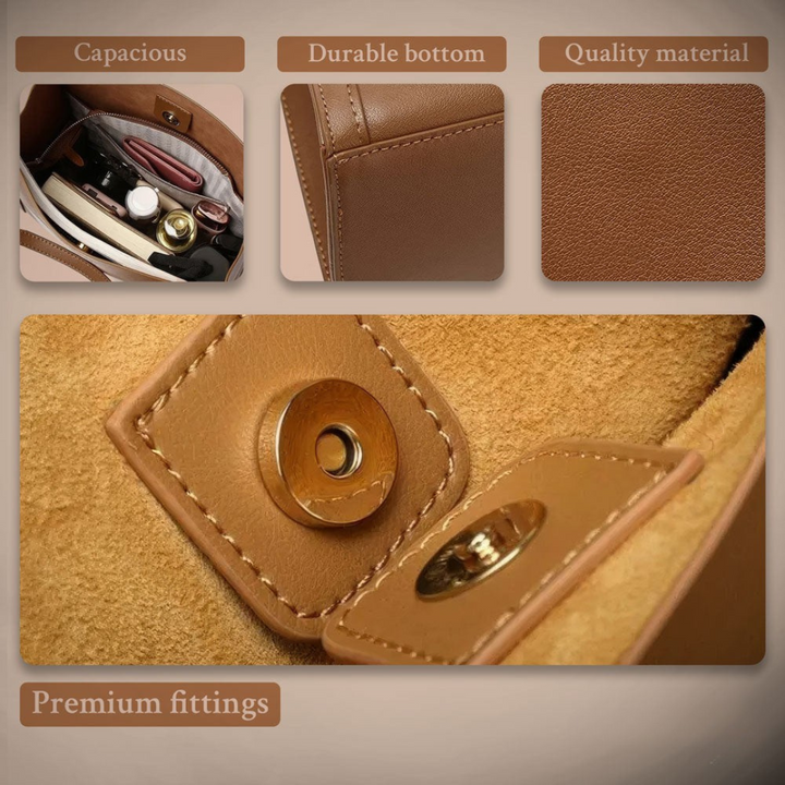 Talia | Sac de luxe en cuir doux