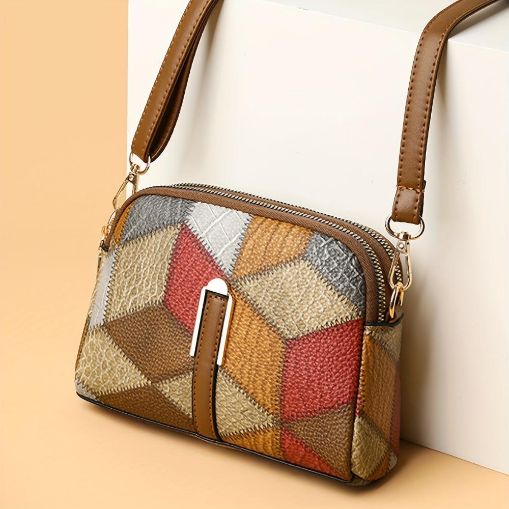 Clio | Mini Sac à Bandoulière Patchwork