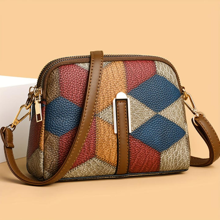 Clio | Mini Sac à Bandoulière Patchwork