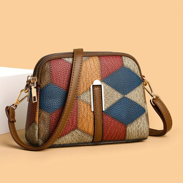 Clio | Mini Sac à Bandoulière Patchwork